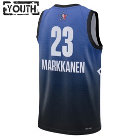 Dres All-Star 2023 Team 1 Lauri Markkanen 23 Nike Plava Swingman - Dječji